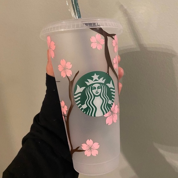 Japanese Cherry Blossom Starbucks cold cup